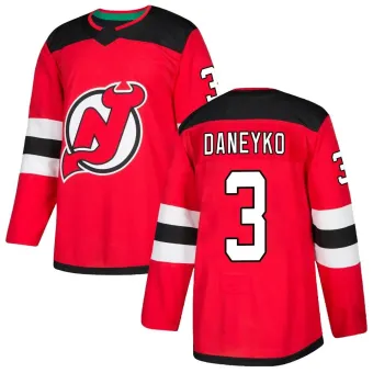 Men's Ken Daneyko New Jersey Devils Home Jersey - Red Authentic