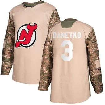 Men's Ken Daneyko New Jersey Devils Veterans Day Practice Jersey - Camo Authentic