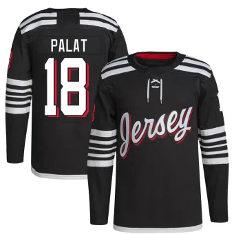 Men's Ondrej Palat New Jersey Devils 2021/22 Alternate Primegreen Pro Player Jersey - Black Authentic