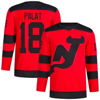 Men's Ondrej Palat New Jersey Devils 2024 Stadium Series Primegreen Jersey - Red Authentic
