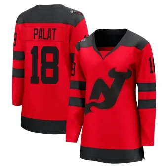 Women's Ondrej Palat New Jersey Devils 2024 Stadium Series Jersey - Red Breakaway