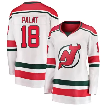 Women's Ondrej Palat New Jersey Devils Alternate Jersey - White Breakaway