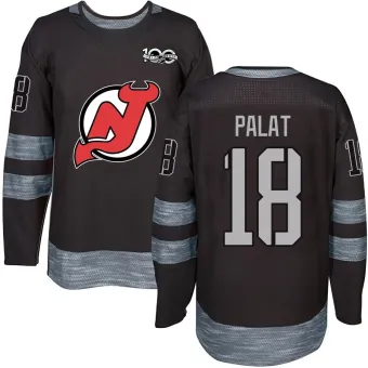Youth Ondrej Palat New Jersey Devils 1917-2017 100th Anniversary Jersey - Black Authentic