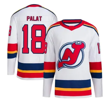Youth Ondrej Palat New Jersey Devils Reverse Retro 2.0 Jersey - White Authentic